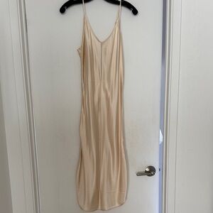 NakedCashmere Cream Slip Dress